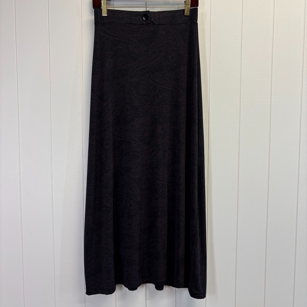 Vintage Susan Lawrence Womens 90s Y2K Fairy Grunge Paisley Maxi Skirt Size L